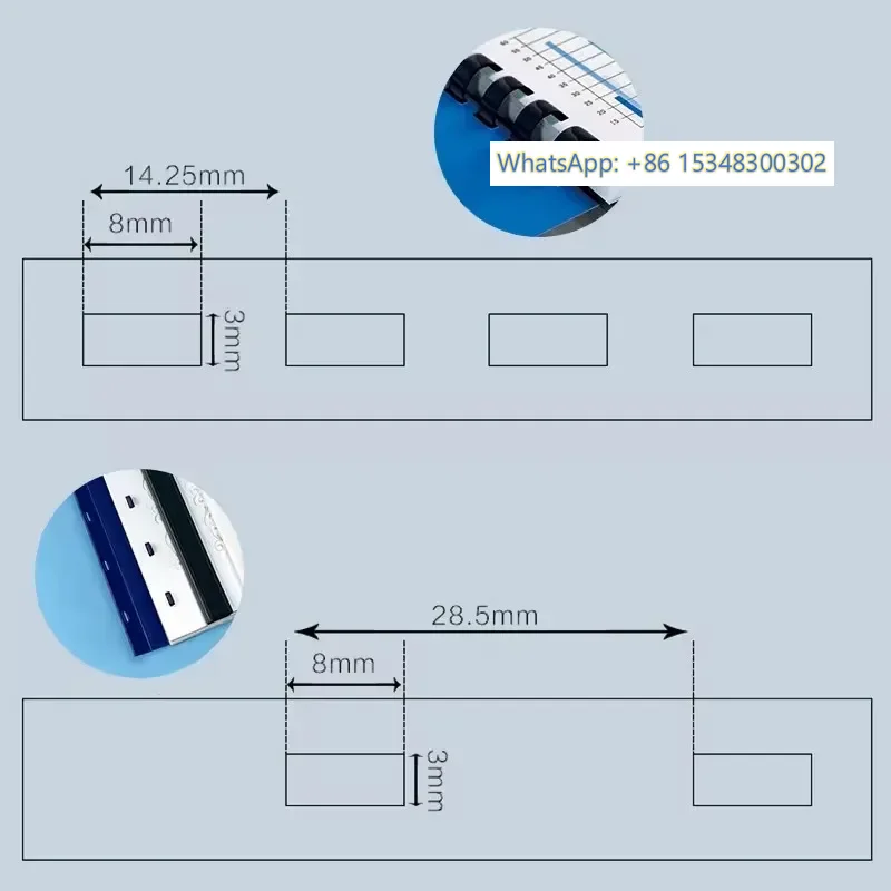 Binding Comb Plastic - 12mm Blue 1/2
