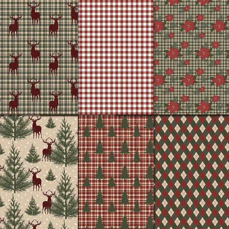 1Set Vintage Merry Christmas S - Graph Paper Pad review and price