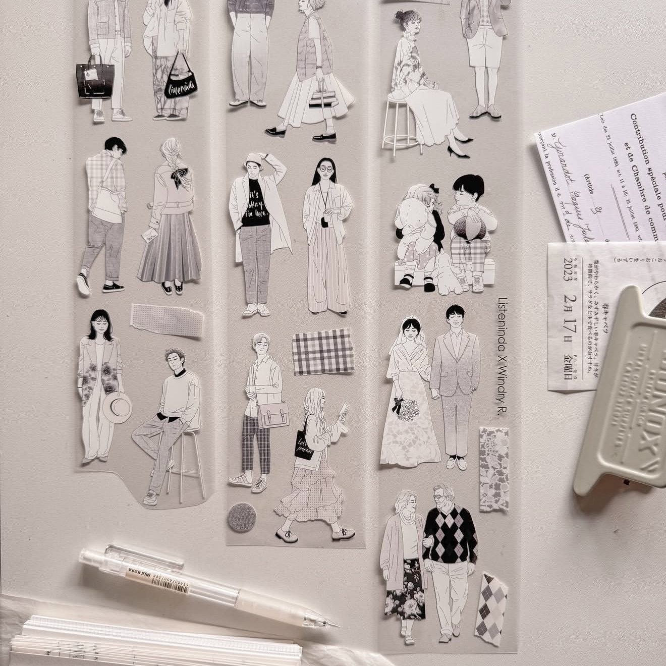 1 Loop Listenida X Windry Mono - Washi Tape Set review and price
