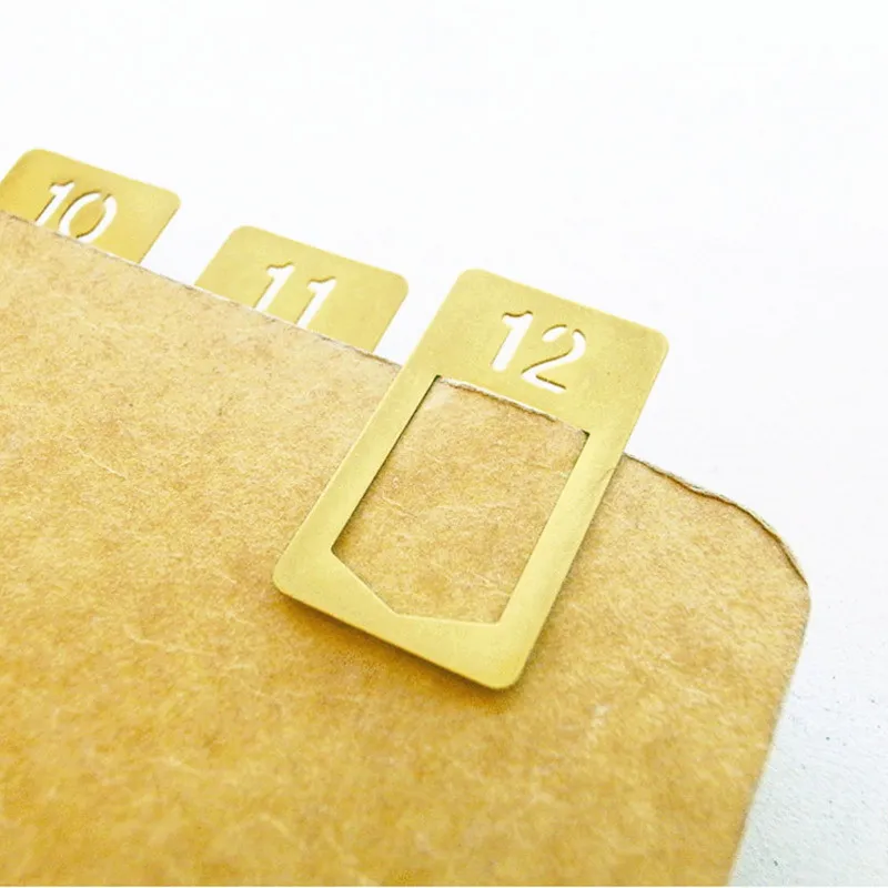 12 Pcs/lot Vintage Copper Book - Stationery And Office Supply Stores review and price