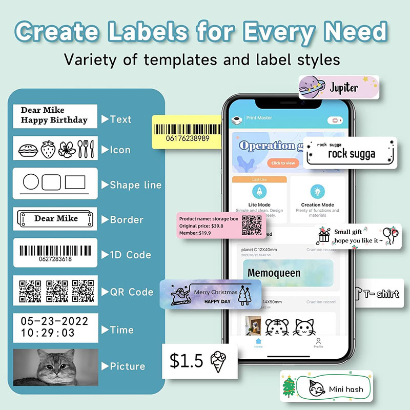 P15 Label Printer Sticker 12*4 - Label Printer Tape review and price