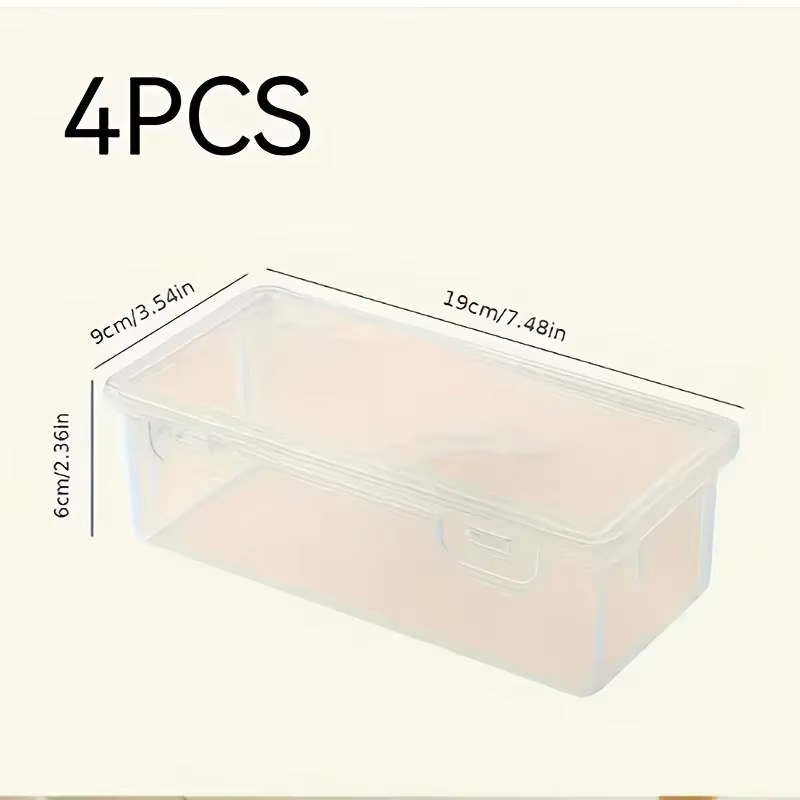 4 Large Transparent PP Storage - Stationery And Office Supply Stores review and price