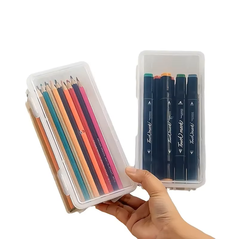 4 Large Transparent PP Storage - Stationery And Office Supply Stores review and price