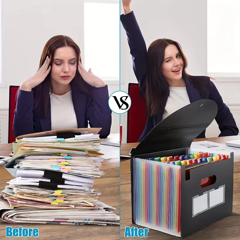 A4 Multi‑Layer Flip Organ Bag  - File Folder Hanging review and price
