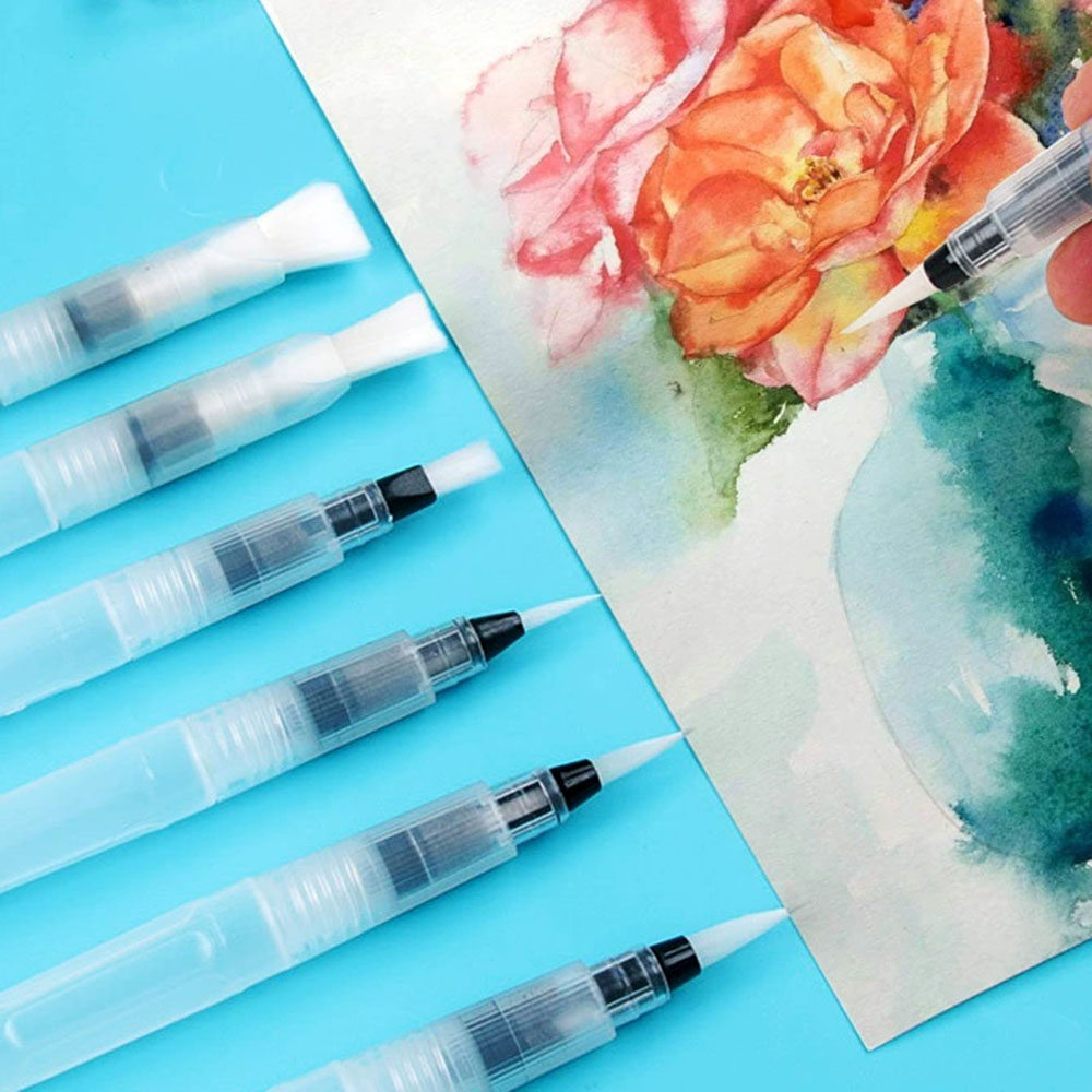 6Pcs/set Refillable Water Brus - Fountain Pen Ink review and price