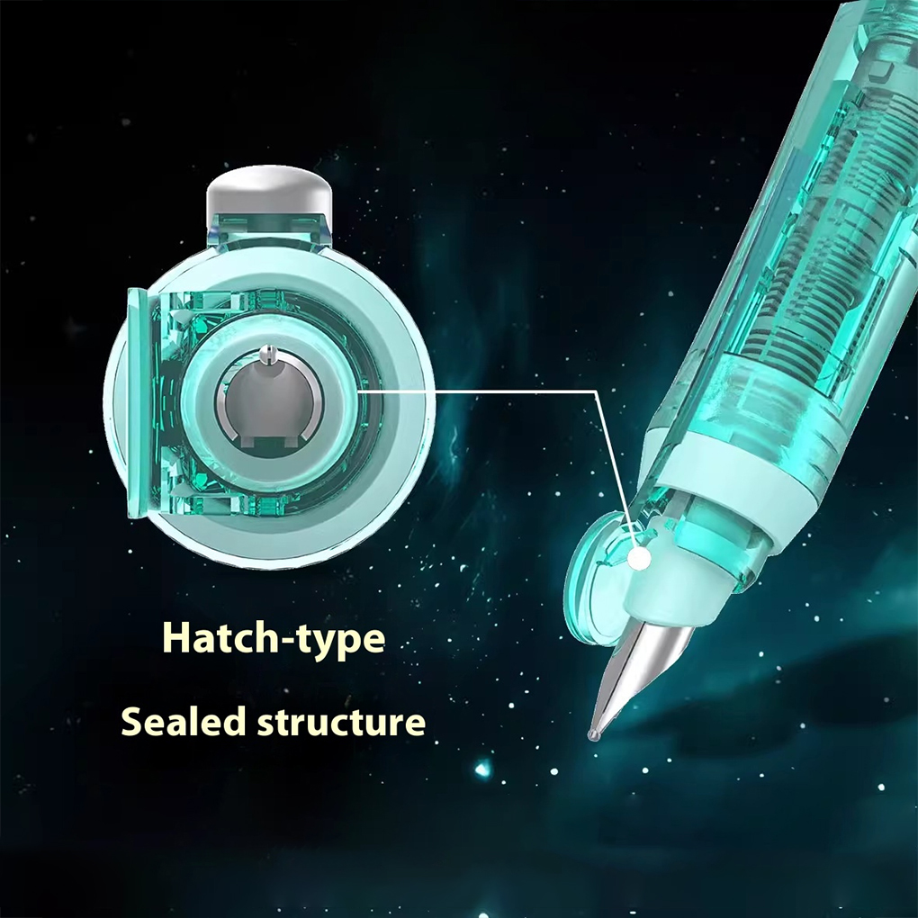 Retractable Fountain Pen Blue  - Fountain Pen Ink review and price