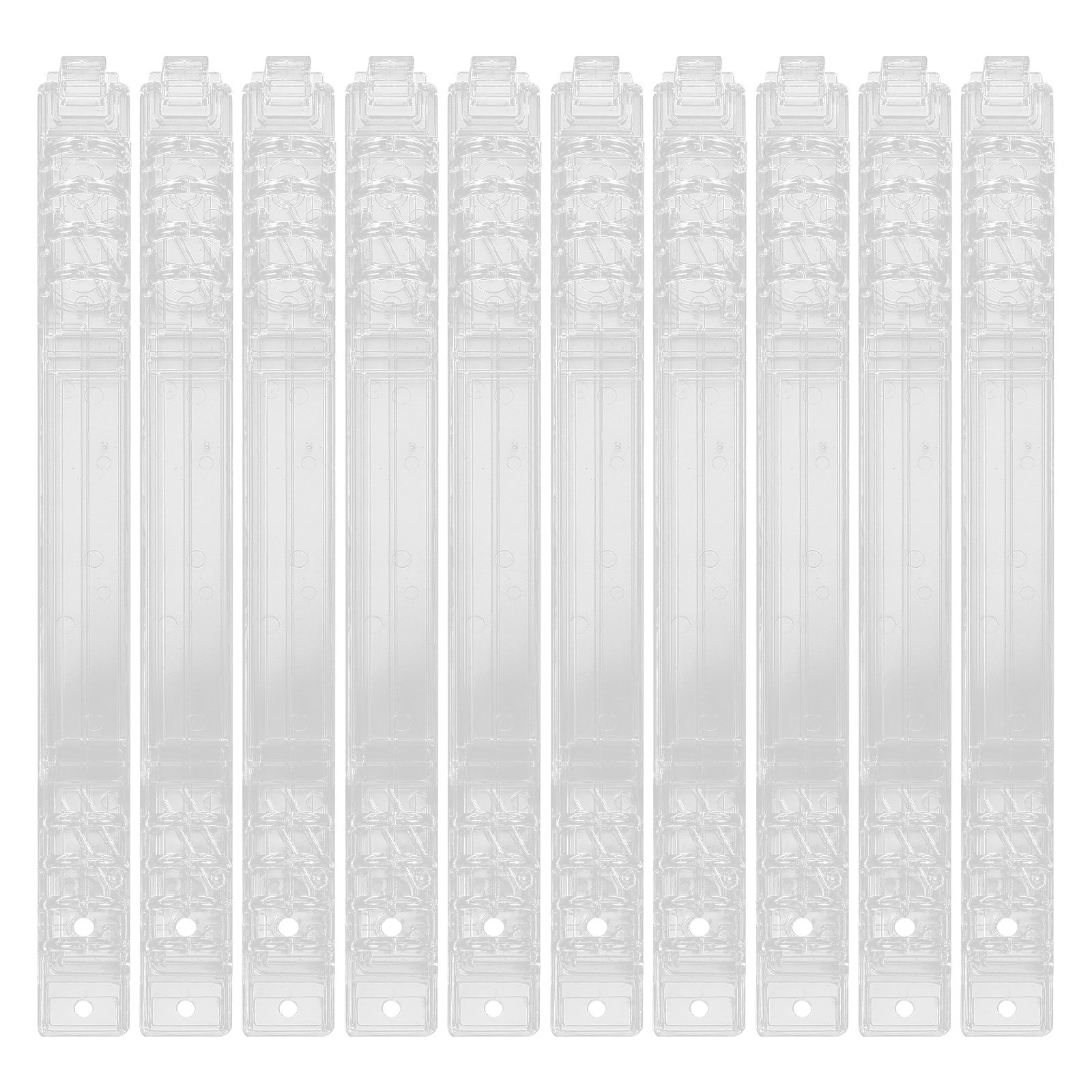 10Pcs Loose Leaf Binder Rings  - Binding Comb Plastic review and price