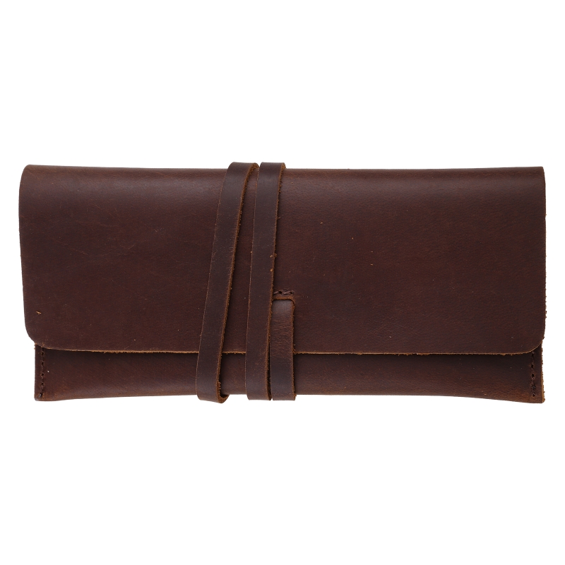 Handmade Cowhide Leather Pen B - Pen Pouch Roll review and price