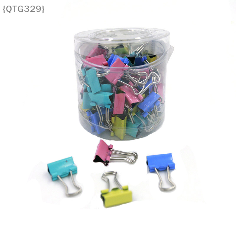 【F2-QT329】60 Pcs Assorted Mini - Binder Clip Assorted review and price