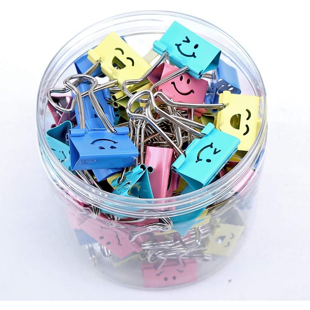 80Pcs Assorted Binder Clips, C - Binder Clip Assorted review and price