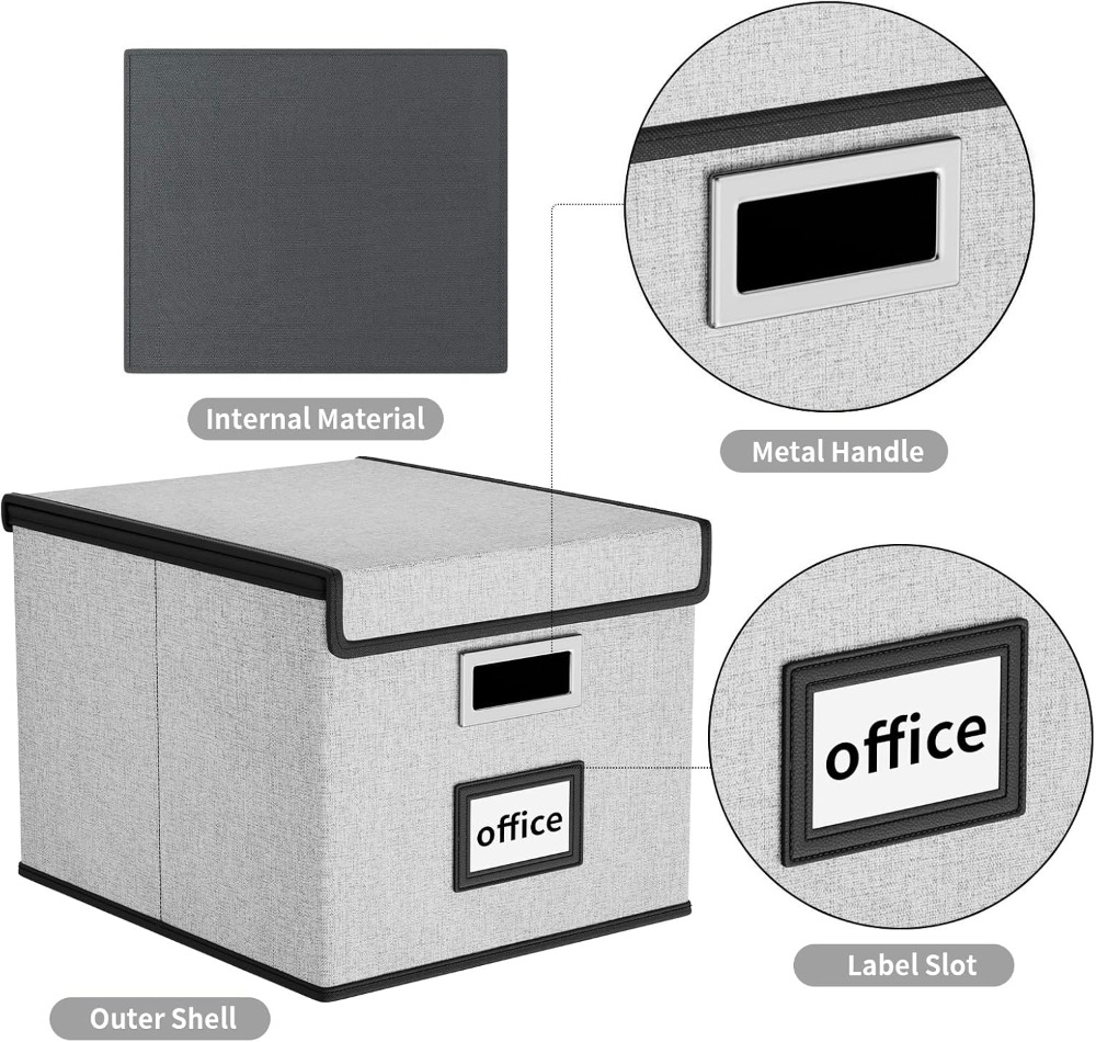 Collapsible File Organizer Box - File Folder Hanging review and price