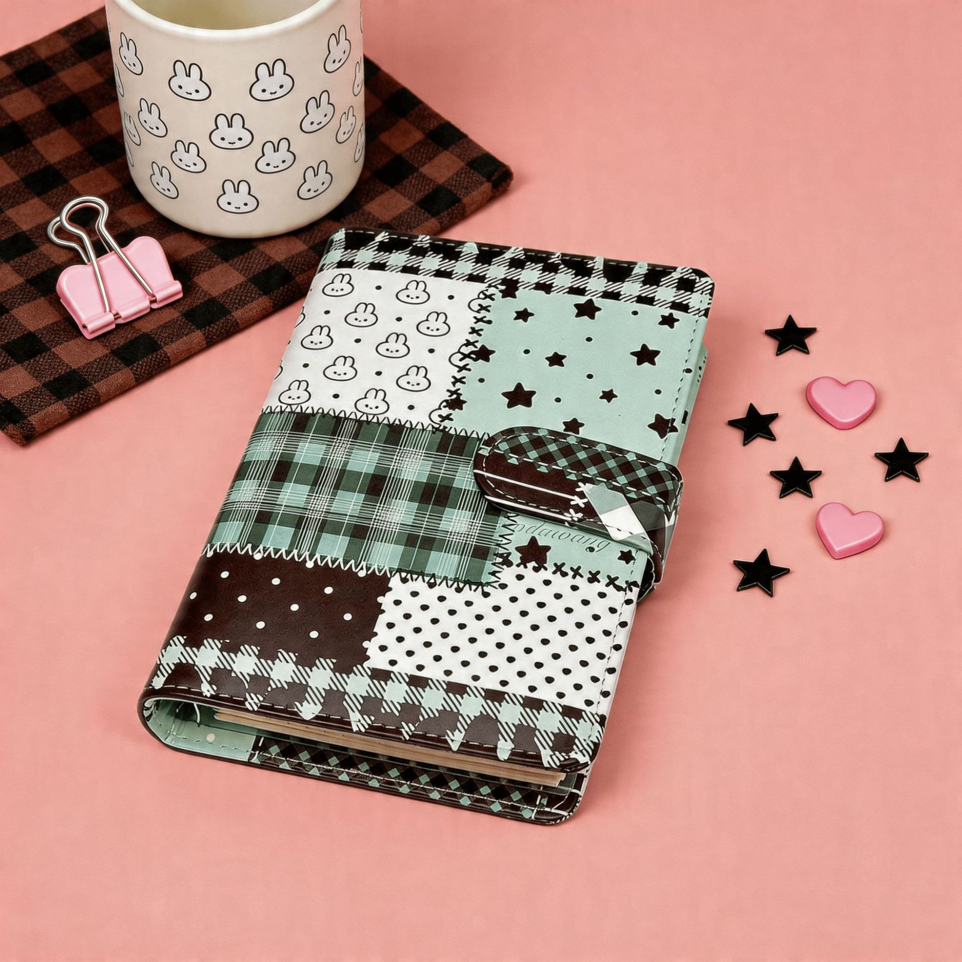 A6 Green Spliced Grid Notebook - Graph Paper Pad review and price
