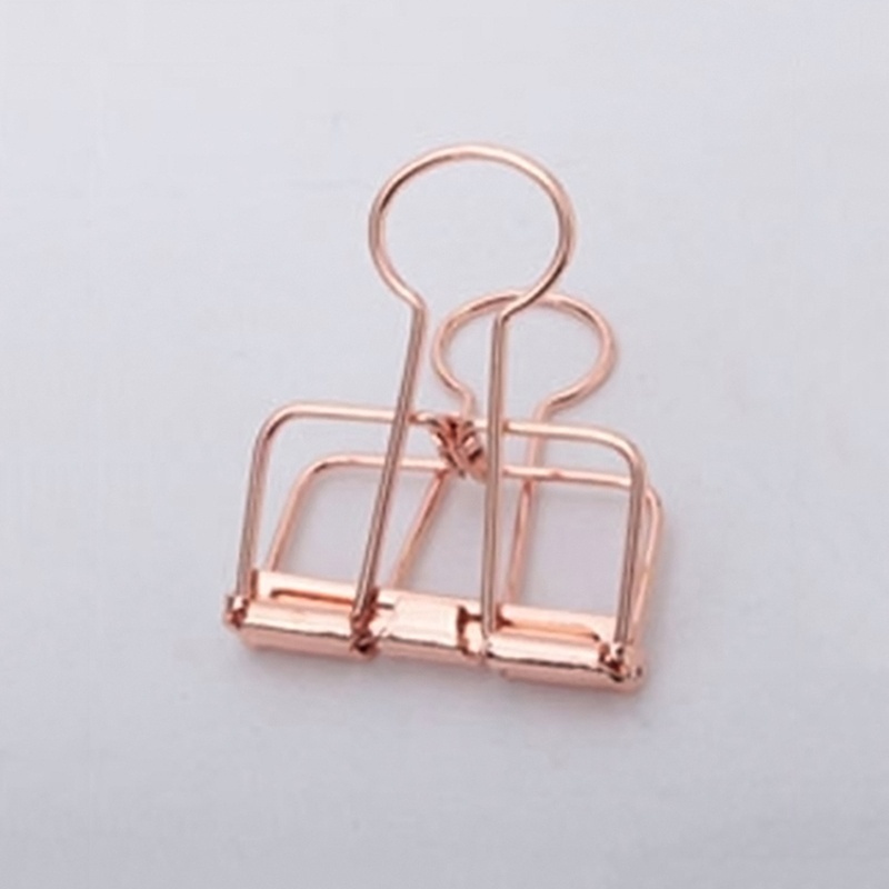 5Pcs Rosegold Binder Clips Pap - Binder Clip Assorted review and price