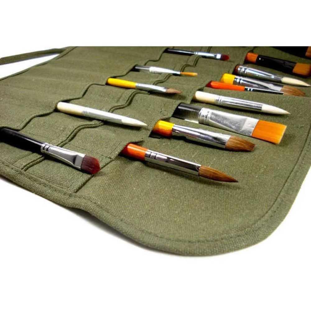 30 Slots Painting Brushes Stor - Pen Pouch Roll review and price